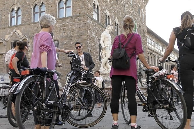 Tuscany Bike Tour with Wine, Oil and Food in the Florentine Hills - Reaching San Miniato al Monte for the city view
