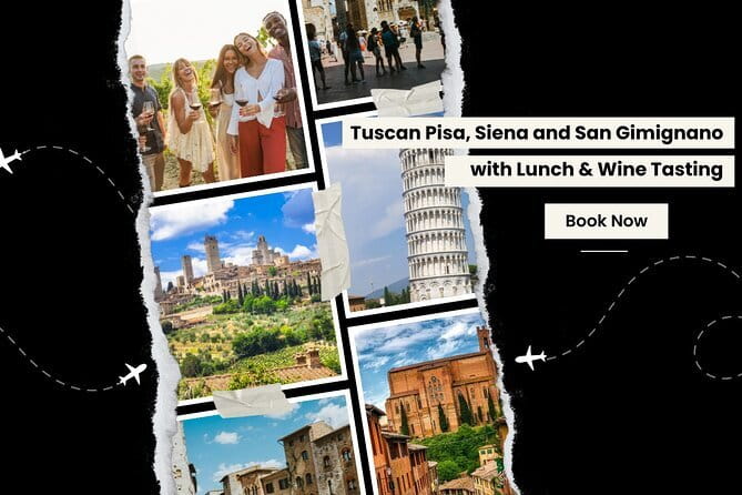 Tuscany Experience: Pisa, Siena, San Gimignano & Wine Tasting - What the price does and does not cover