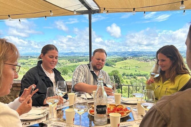 Tuscany Wine Tour: 2 Wineries & San Gimignano from Florence - First winery: tasting and Tuscan pantry staples
