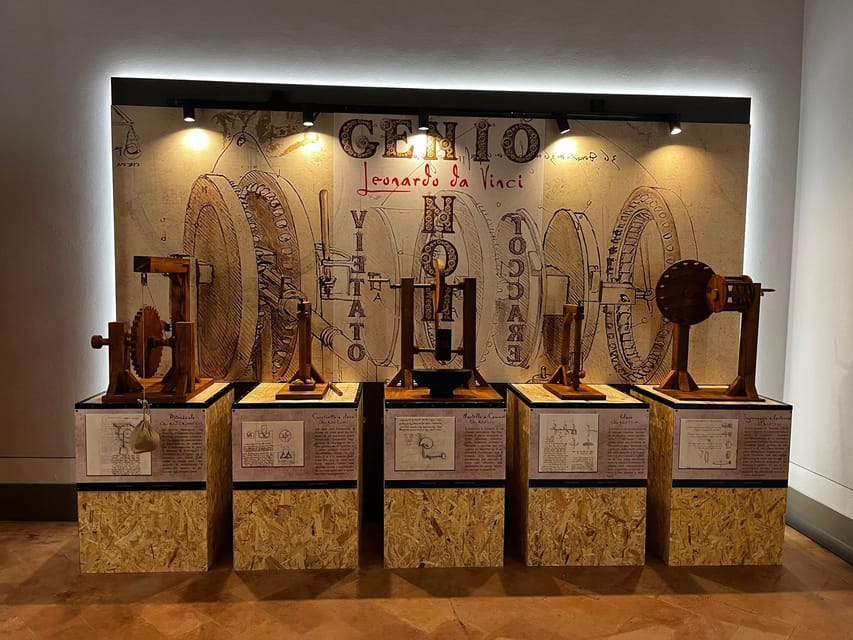 Vinci: Museo Leo Lev - Leonardo da Vinci Experiential Museum - Give Leonardo’s machines a hands-on test