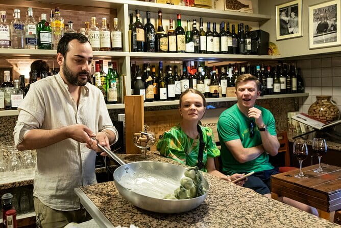 Winner 2025 Florence Sunset Food & Wine Tour by Eating Europe - Negroni and cucina povera through a wine window